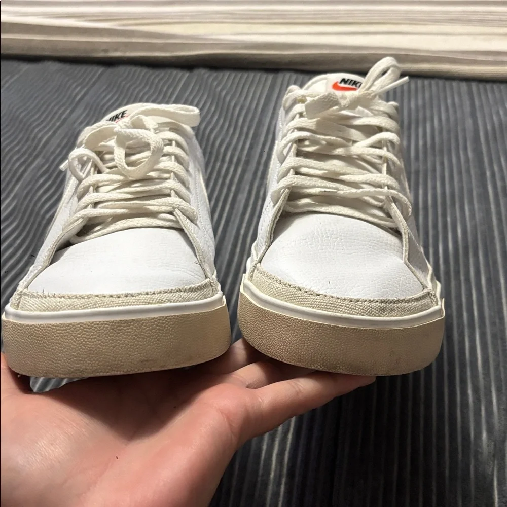 Men’s Sz 11 Nike Court Legacy White Shoes Sneakers Casual Everyday School Fall - Picture 6 of 10